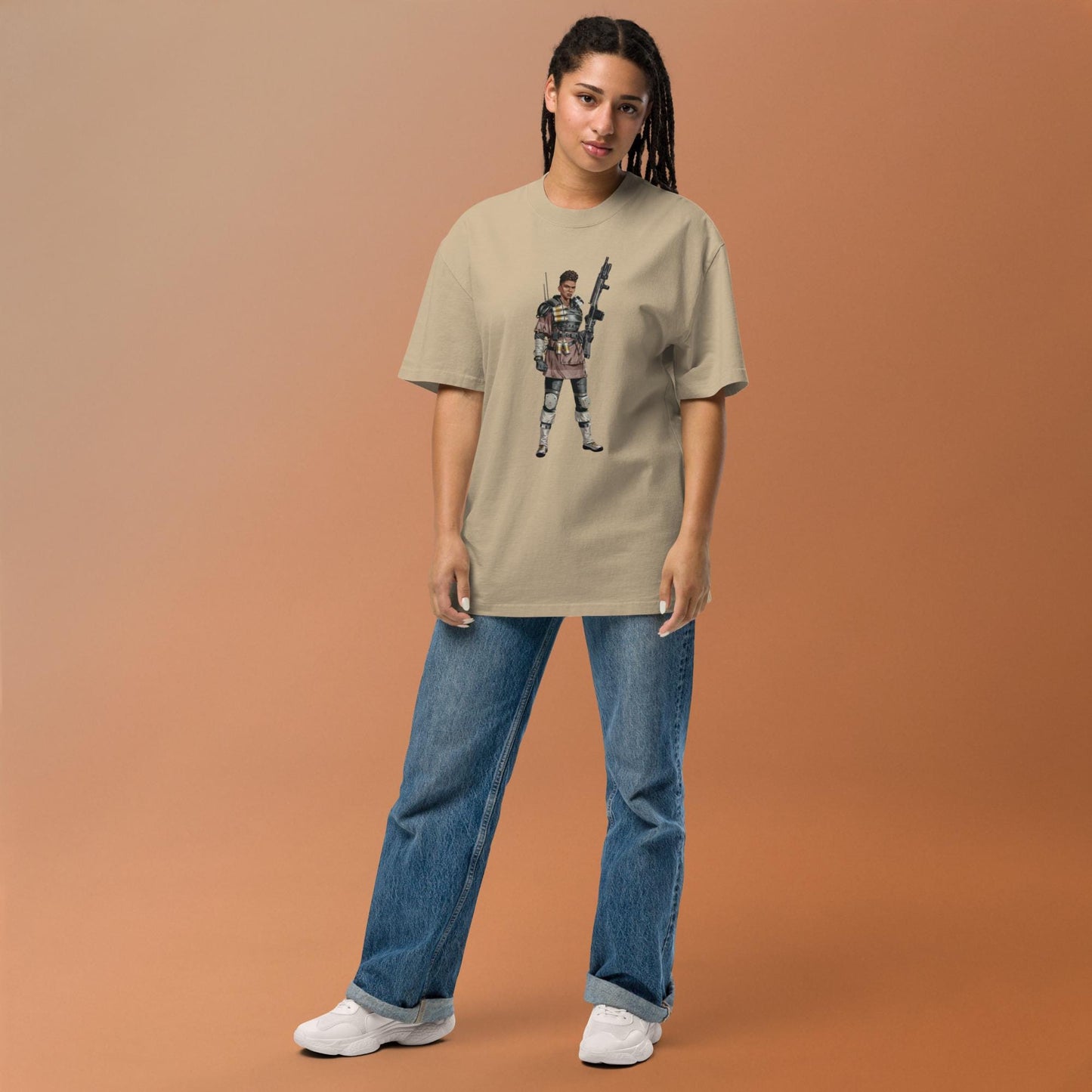 Bangalore! Oversized faded t-shirt