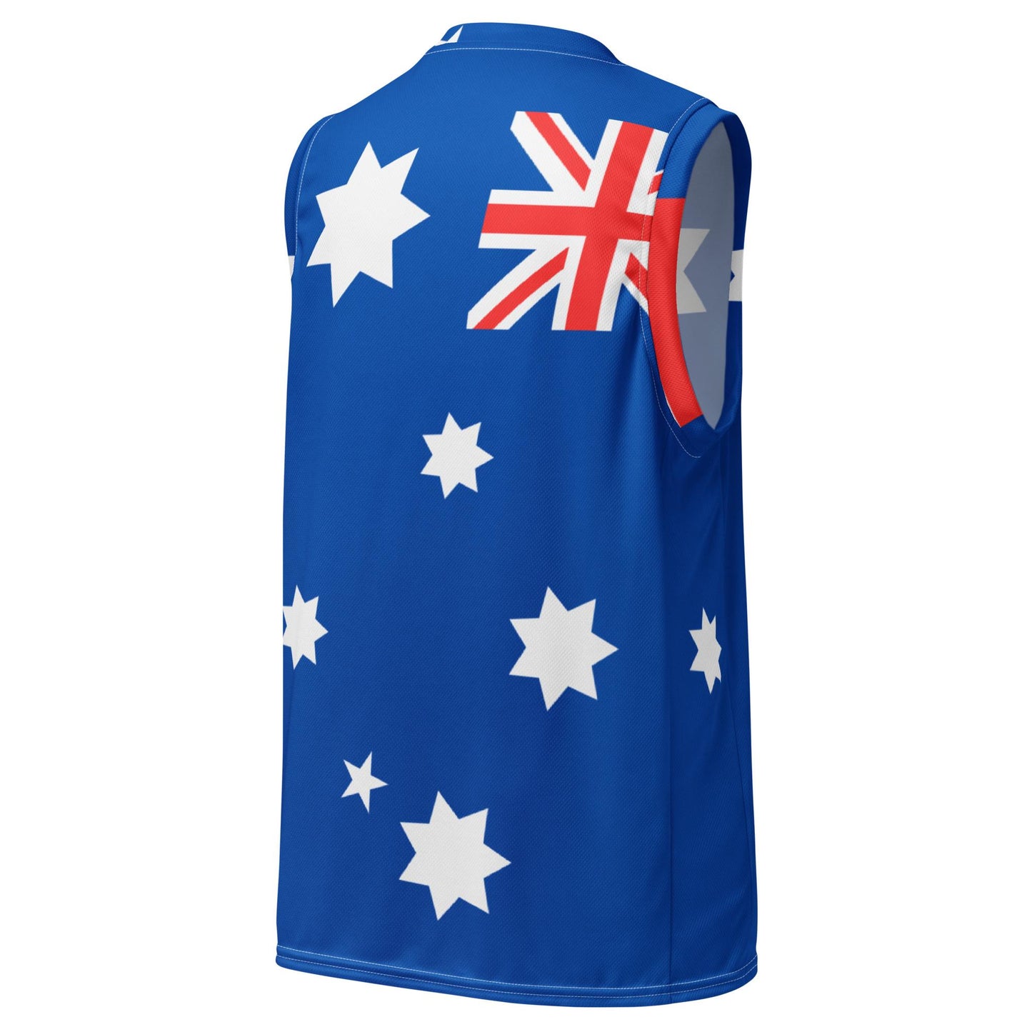 Australian flag - Recycled unisex basketball jersey