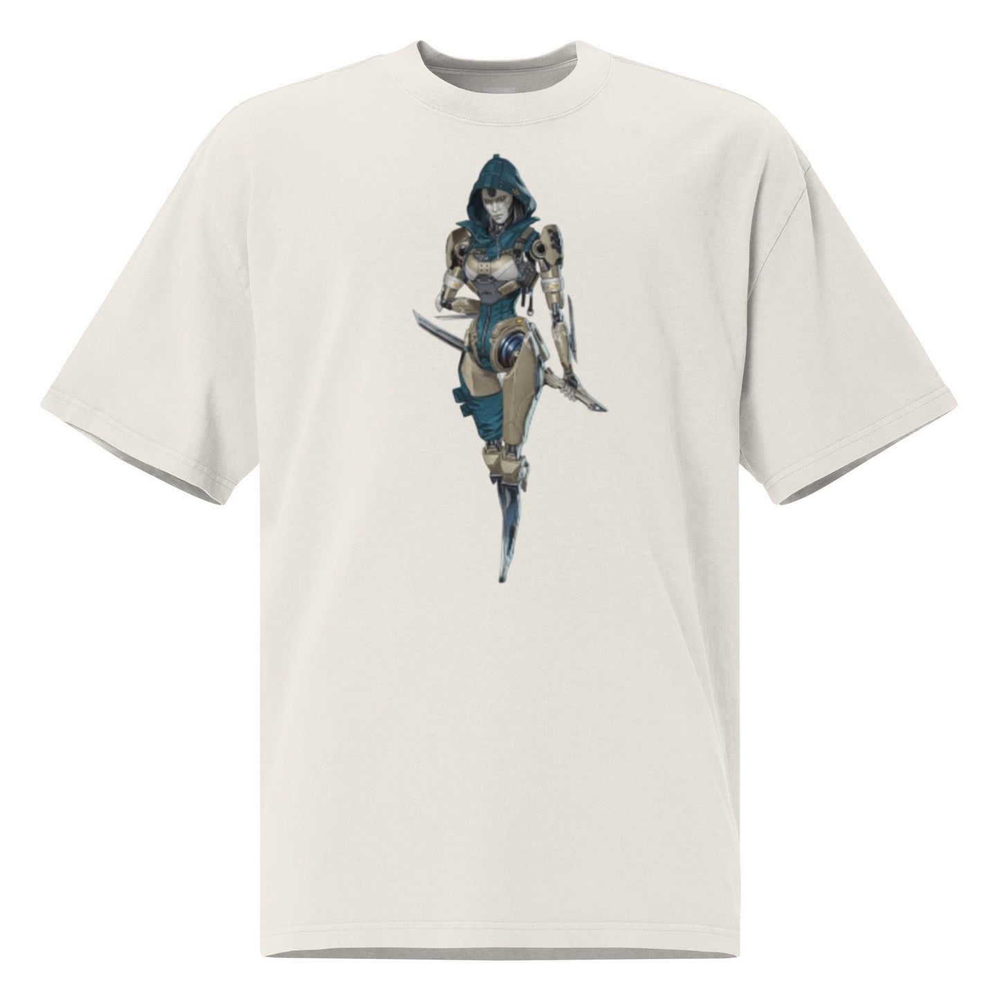 Ash! Oversized faded t-shirt