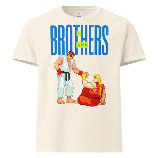 Brothers 4 Life T-Shirt | Vintage Wash Oversized Gaming Tee