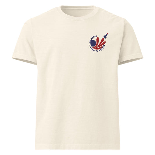Wipeout League - Embroided Unisex oversized t-shirt