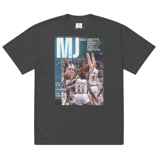 G.O.A.T - Oversized faded t-shirt