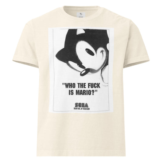 Who the F is Mario? - Unisex oversized t-shirt